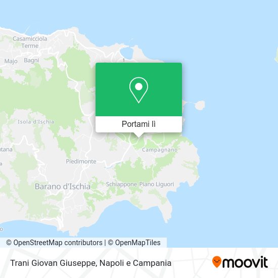 Mappa Trani Giovan Giuseppe