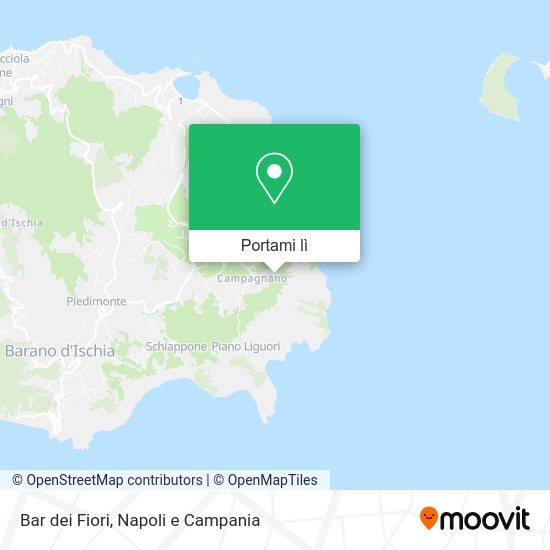 Mappa Bar dei Fiori