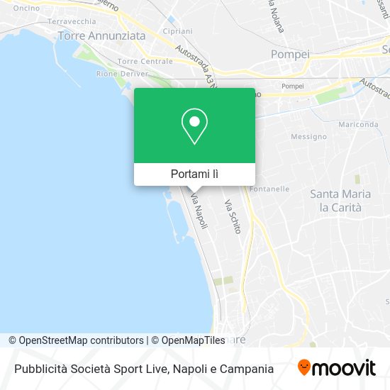 Mappa Pubblicità Società Sport Live