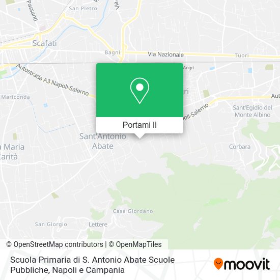 Mappa Scuola Primaria di S. Antonio Abate Scuole Pubbliche
