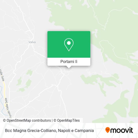 Mappa Bcc Magna Grecia-Colliano