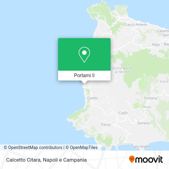 Mappa Calcetto Citara
