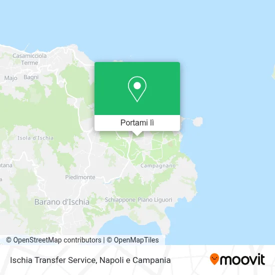 Mappa Ischia Transfer Service