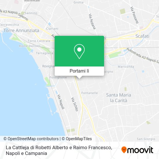 Mappa La Cattleja di Robetti Alberto e Raimo Francesco