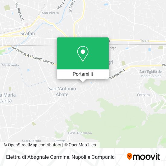 Mappa Elettra di Abagnale Carmine