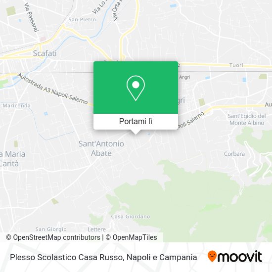Mappa Plesso Scolastico Casa Russo