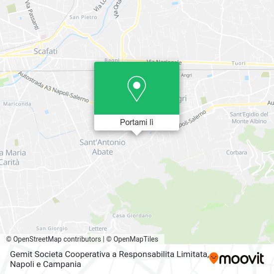 Mappa Gemit Societa Cooperativa a Responsabilita Limitata
