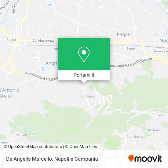 Mappa De Angelis Marcello