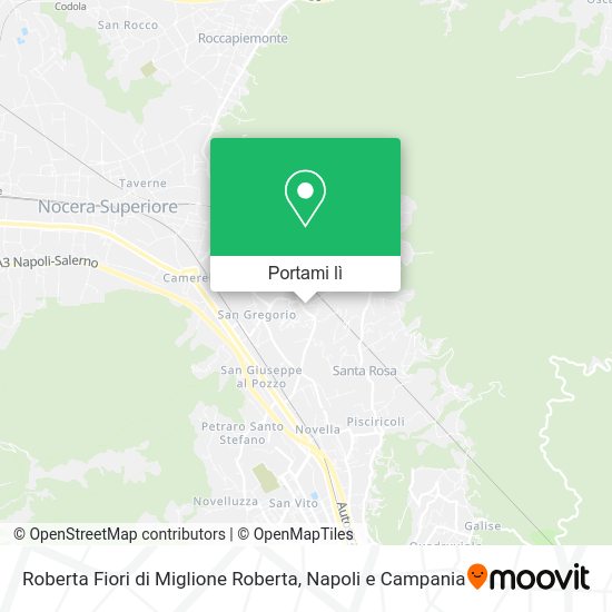 Mappa Roberta Fiori di Miglione Roberta