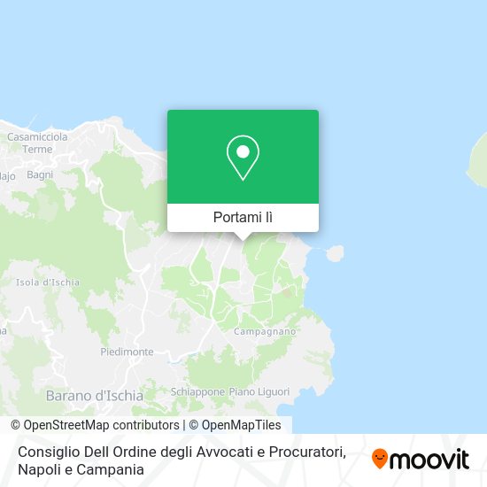 Mappa Consiglio Dell Ordine degli Avvocati e Procuratori