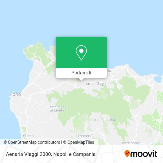 Mappa Aenaria Viaggi 2000