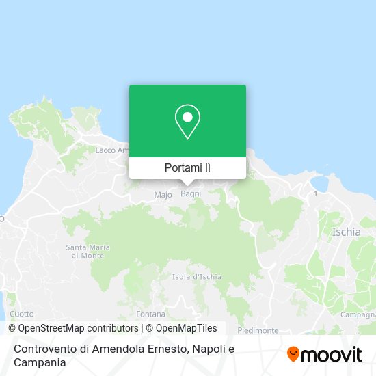 Mappa Controvento di Amendola Ernesto