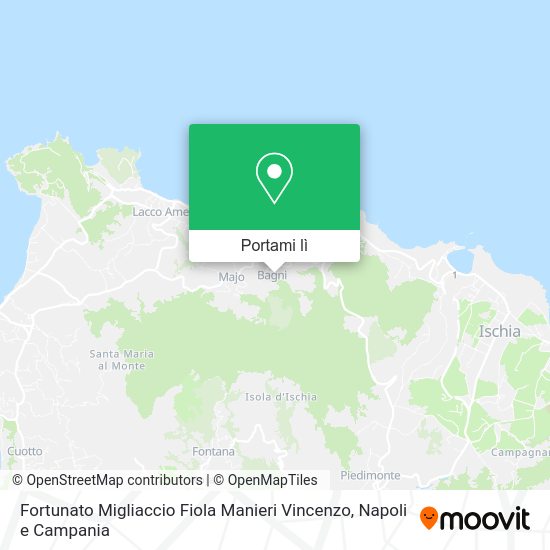 Mappa Fortunato Migliaccio Fiola Manieri Vincenzo
