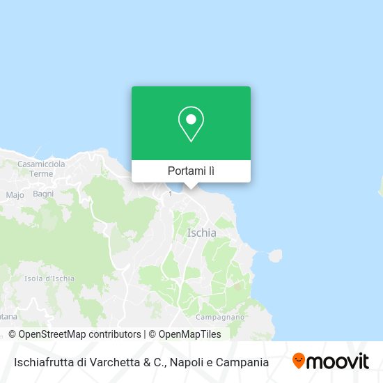 Mappa Ischiafrutta di Varchetta & C.