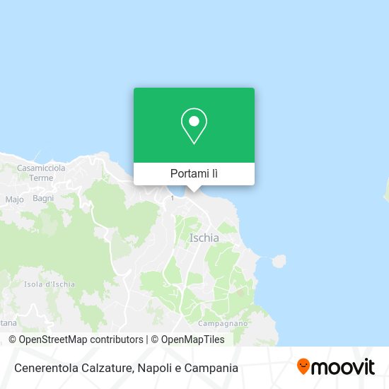 Mappa Cenerentola Calzature