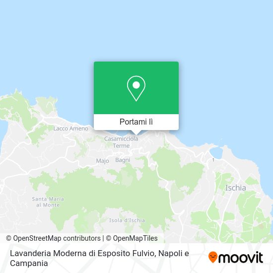 Mappa Lavanderia Moderna di Esposito Fulvio