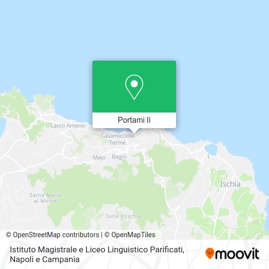 Mappa Istituto Magistrale e Liceo Linguistico Parificati