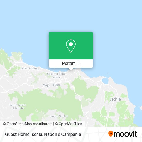 Mappa Guest Home Ischia