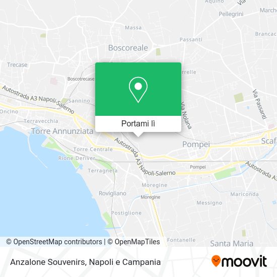 Mappa Anzalone Souvenirs
