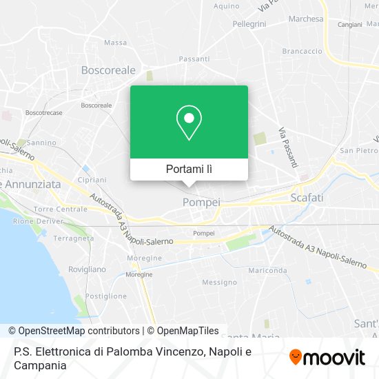Mappa P.S. Elettronica di Palomba Vincenzo