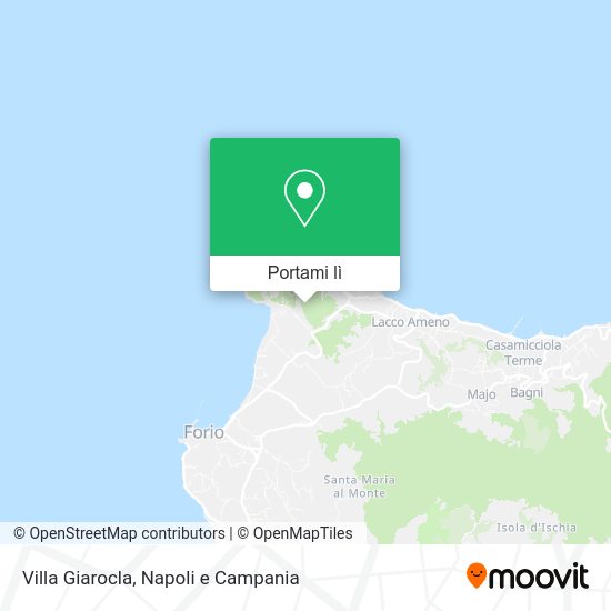 Mappa Villa Giarocla