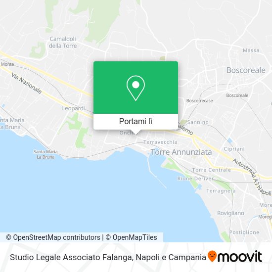 Mappa Studio Legale Associato Falanga