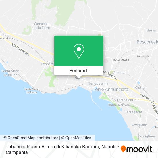 Mappa Tabacchi Russo Arturo di Kilianska Barbara