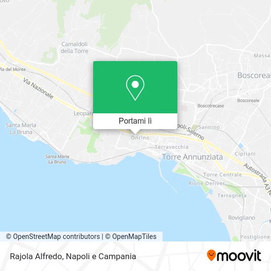 Mappa Rajola Alfredo