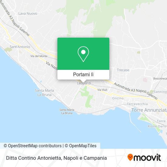 Mappa Ditta Contino Antonietta
