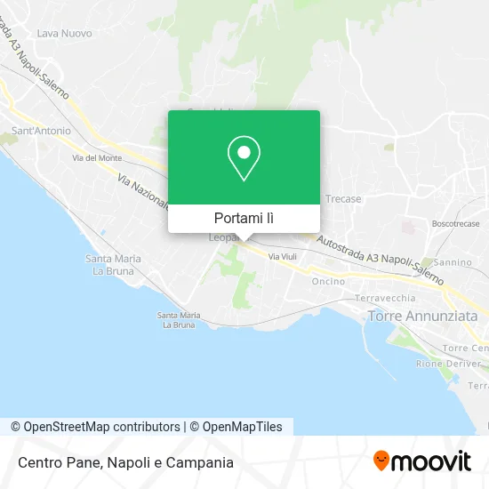 Mappa Centro Pane