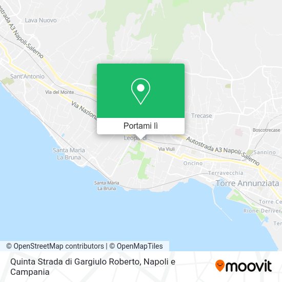 Mappa Quinta Strada di Gargiulo Roberto