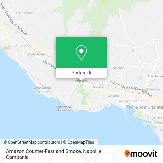 Mappa Amazon Counter-Fast and Smoke