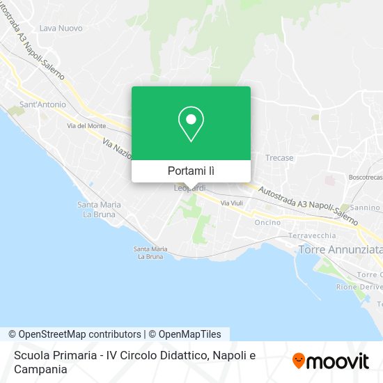 Mappa Scuola Primaria - IV Circolo Didattico