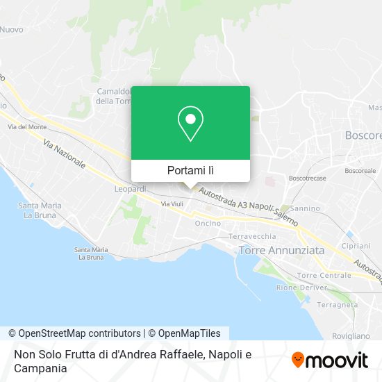 Mappa Non Solo Frutta di d'Andrea Raffaele