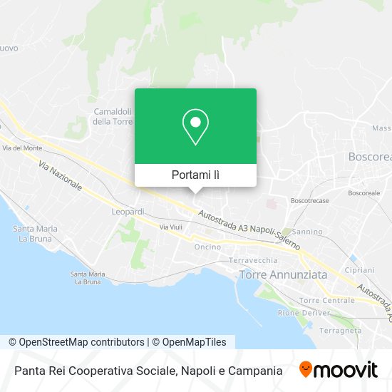 Mappa Panta Rei Cooperativa Sociale