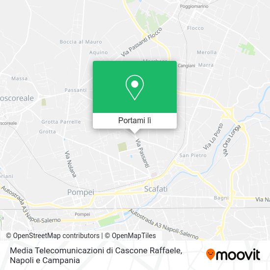 Mappa Media Telecomunicazioni di Cascone Raffaele