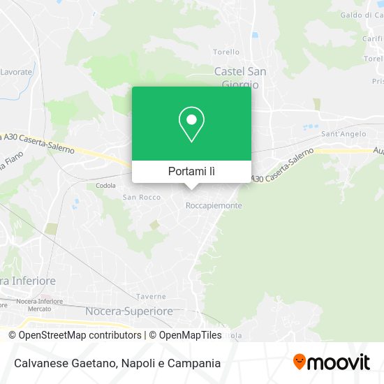 Mappa Calvanese Gaetano