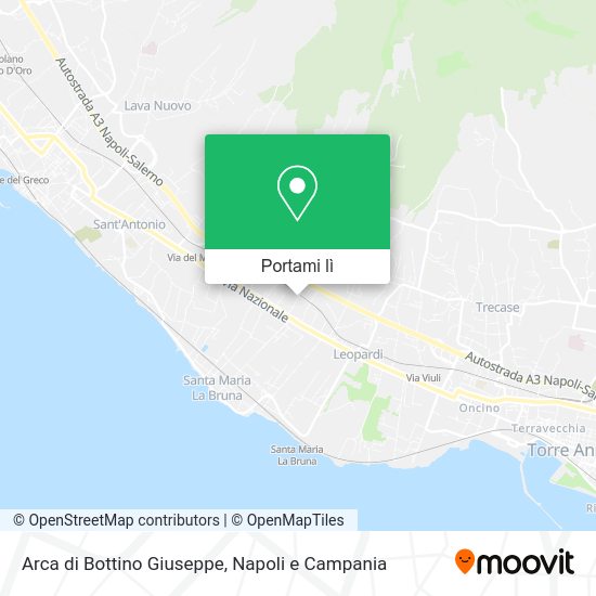 Mappa Arca di Bottino Giuseppe