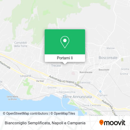 Mappa Bianconiglio Semplificata