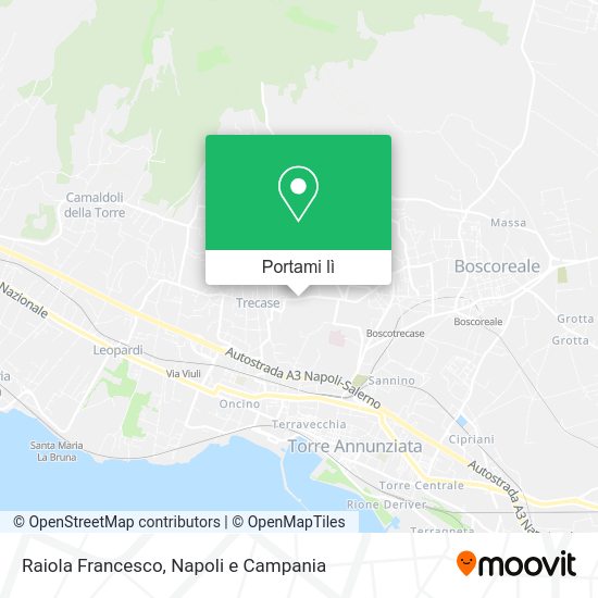 Mappa Raiola Francesco