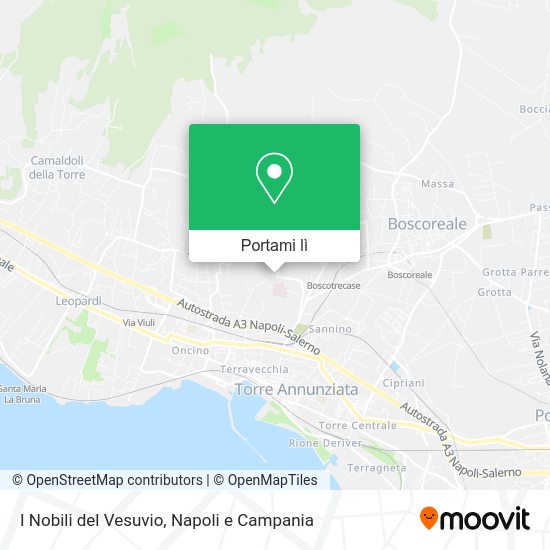 Mappa I Nobili del Vesuvio