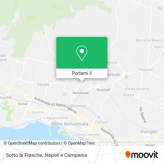 Mappa Sotto le Frasche