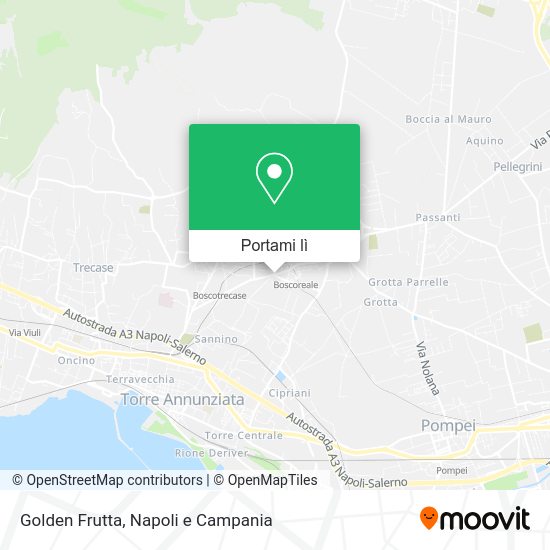 Mappa Golden Frutta