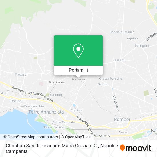 Mappa Christian Sas di Pisacane Maria Grazia e C.
