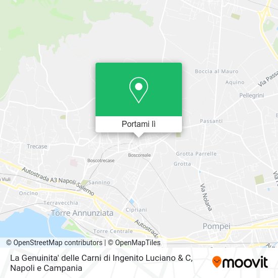 Mappa La Genuinita' delle Carni di Ingenito Luciano & C