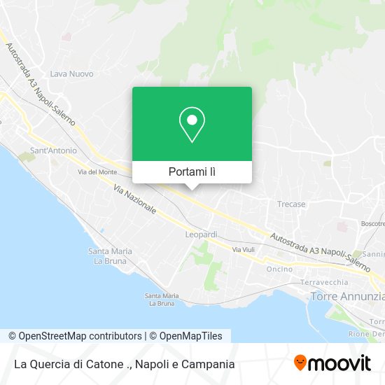 Mappa La Quercia di Catone .