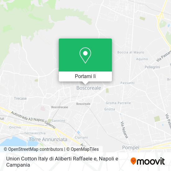 Mappa Union Cotton Italy di Aliberti Raffaele e