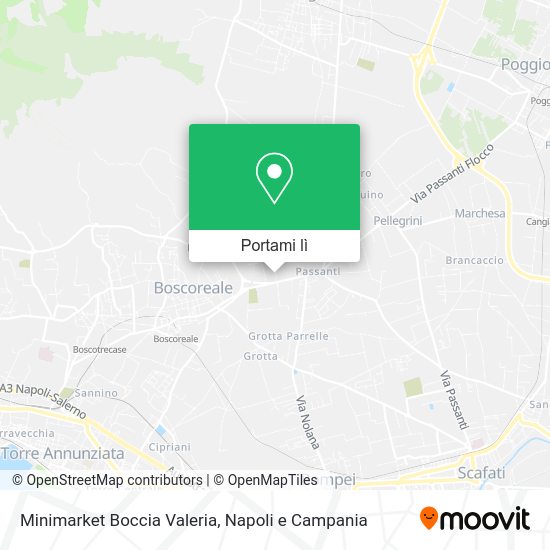 Mappa Minimarket Boccia Valeria