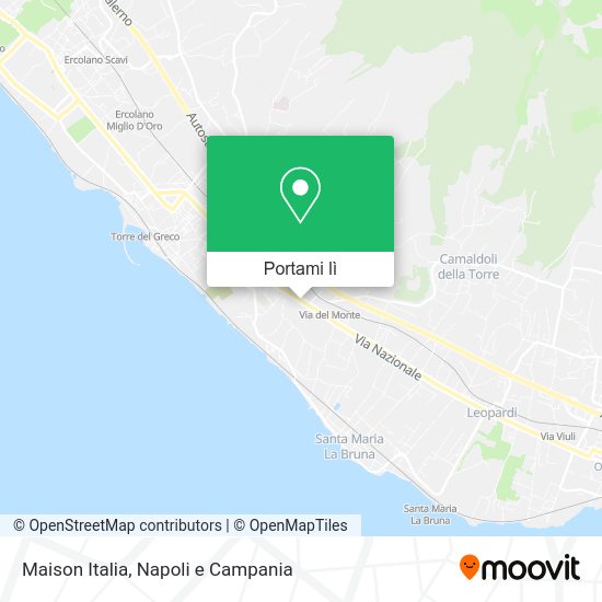 Mappa Maison Italia
