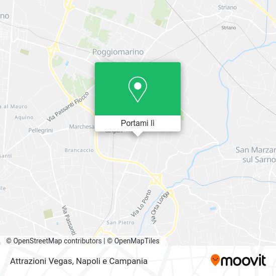 Mappa Attrazioni Vegas